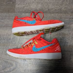Nike Womens Lunartempo 705462-600 Comfrot Orange Running Shoes size 8